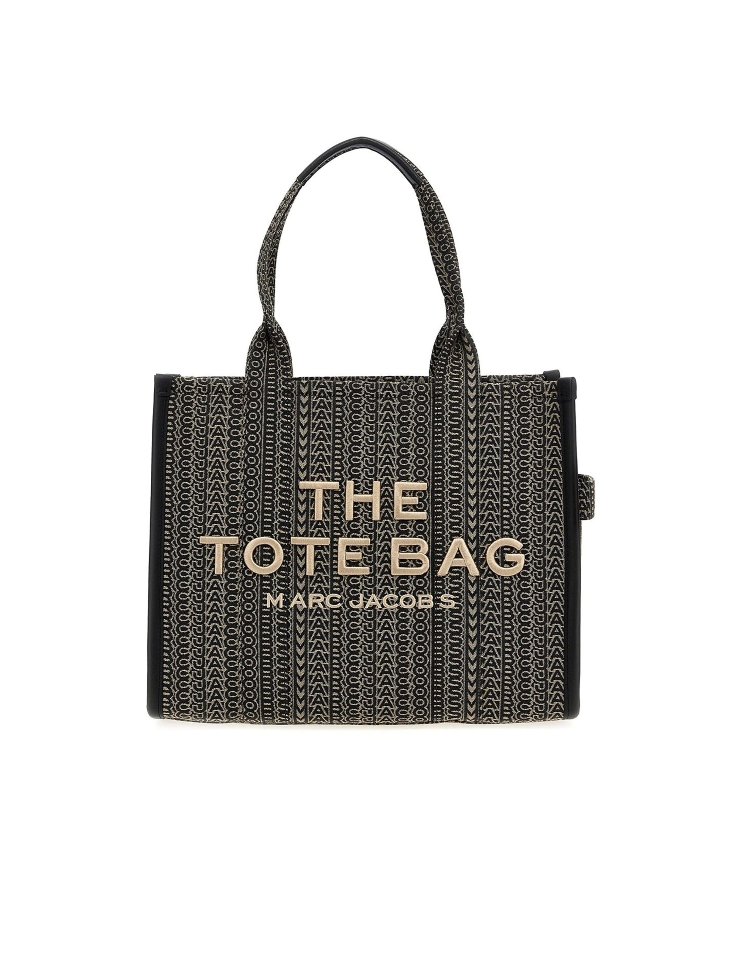 Marc Jacobs - Bolso de mano 'The Monogram' en negro: frente