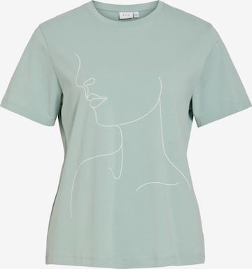 VILA T-Shirt ' VISYBILLA' in Blau: Vorderseite
