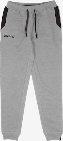 Pantaloni sport 'Flow' de la SPALDING pe gri: față