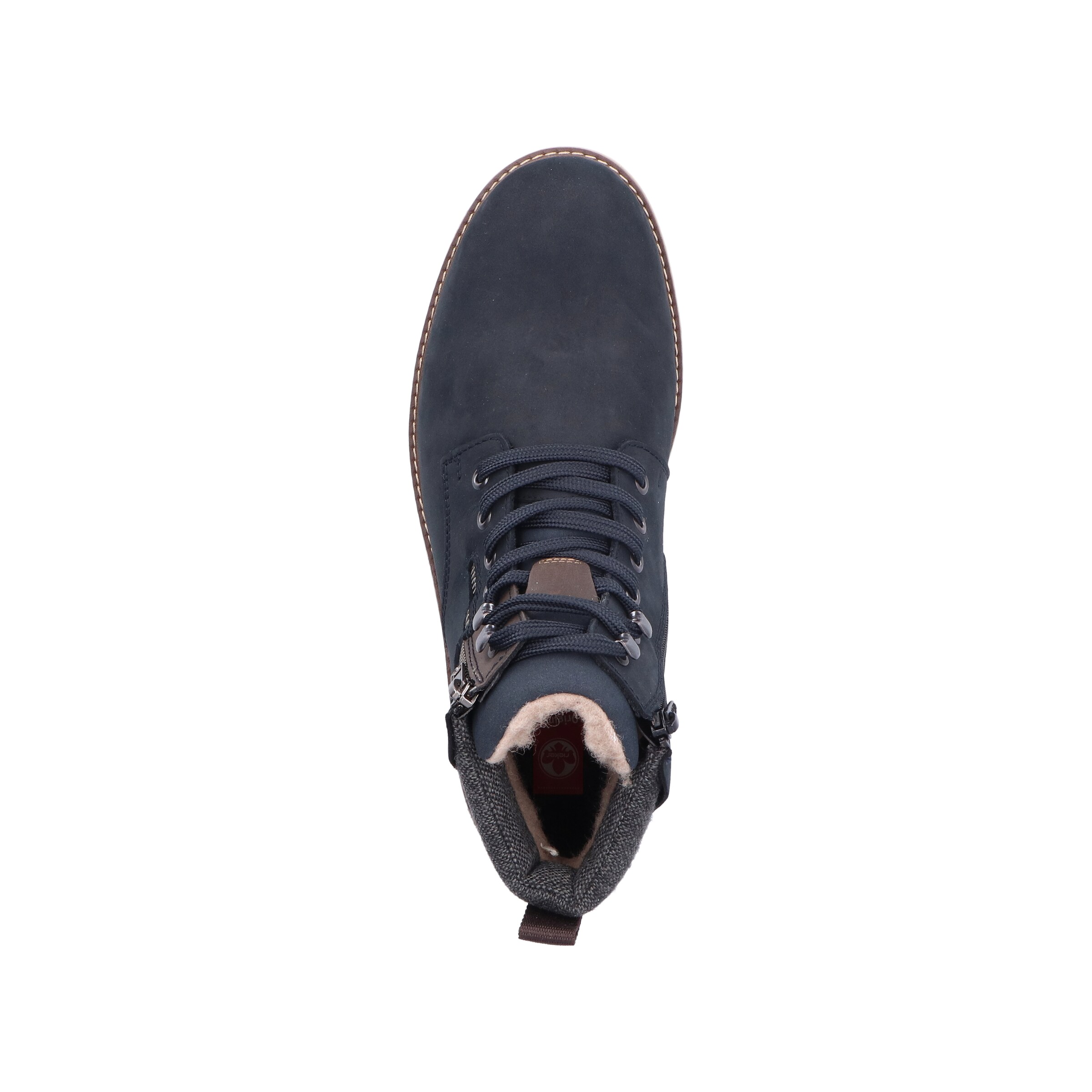 Bottes à lacets Rieker en bleu