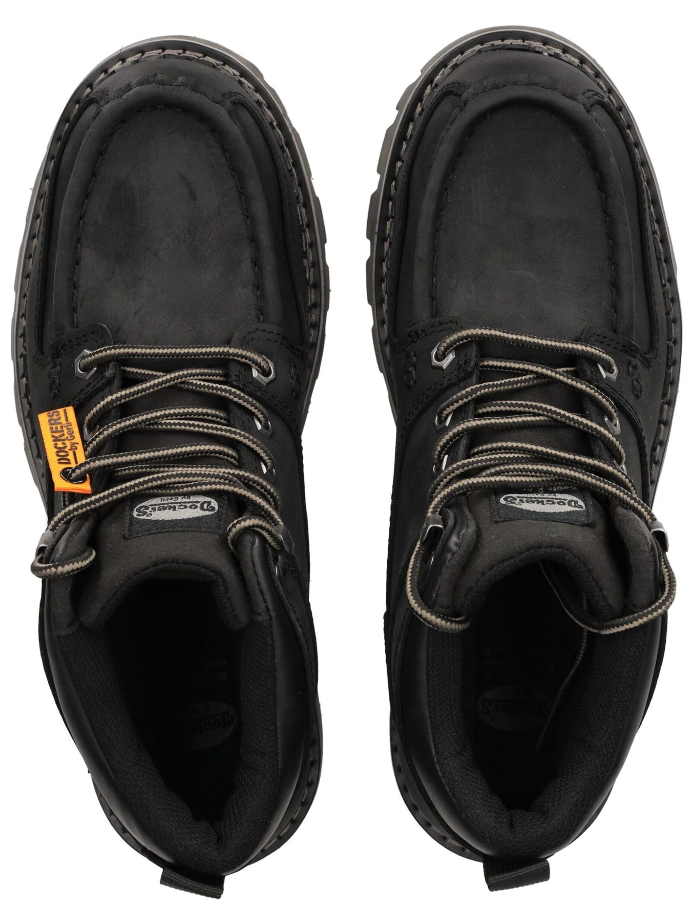 Dockers by Gerli Schnürboots in Schwarz