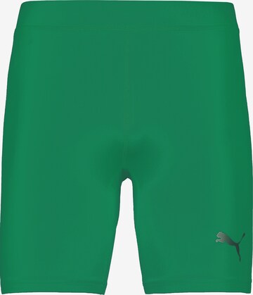 Pantaloncini intimi sportivi 'Liga' di PUMA in verde: frontale