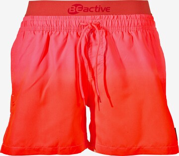 BECO the world of aquasports Badeshorts 'BEactive' in Rot: predná strana