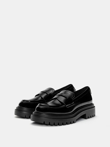 Pull&Bear Slipper – černá