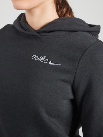 Nike Sportswear Tréning póló 'Phoenix Fleece' - fekete