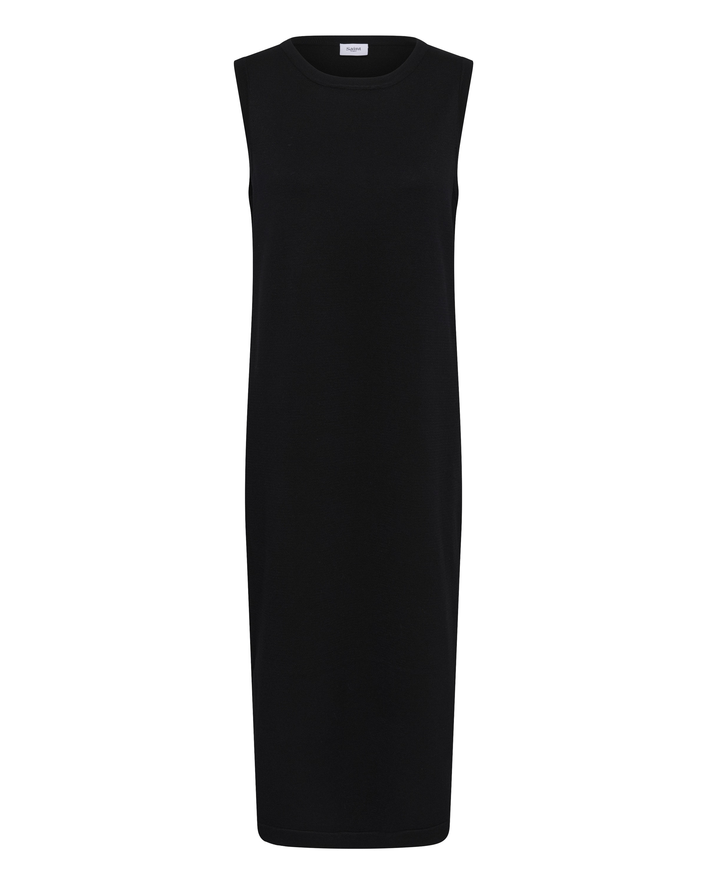 SAINT TROPEZ Kleid 'SZMila' in Schwarz: Vorderseite