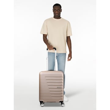 Valisette 'Flashline' American Tourister en beige : devant