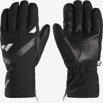 Zanier Full Finger Gloves 'STUBAI.STX' in Black: front