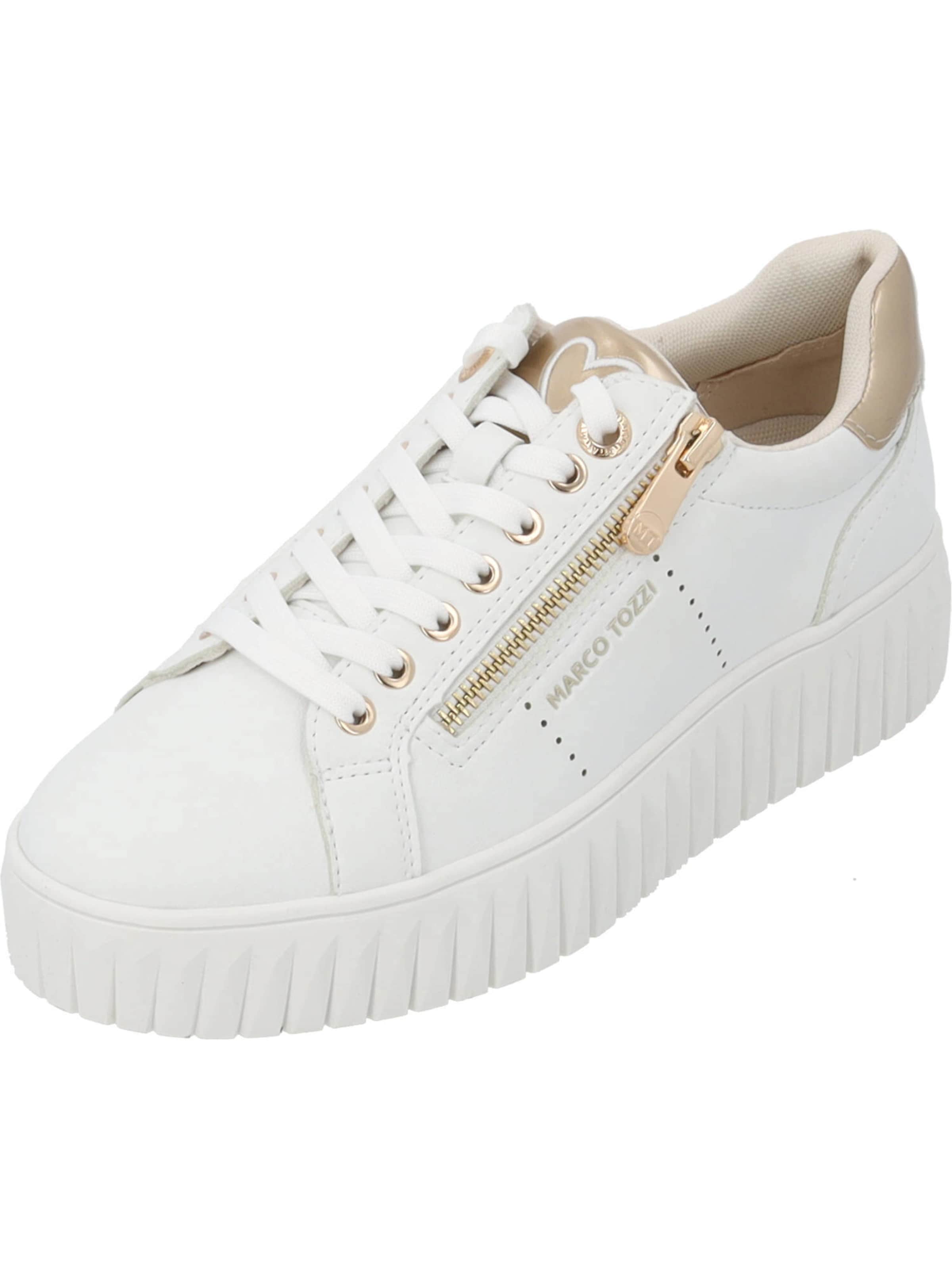 MARCO TOZZI Lace-up shoe '23763-46' in White: front