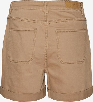 VERO MODA Regular Shorts 'KATHY' in Braun