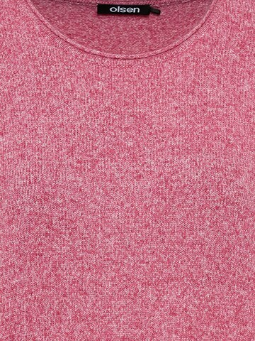 Olsen Pullover 'Henny' in Pink