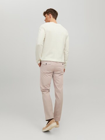 JACK & JONES Regular Pants 'Ollie Benji' in Beige