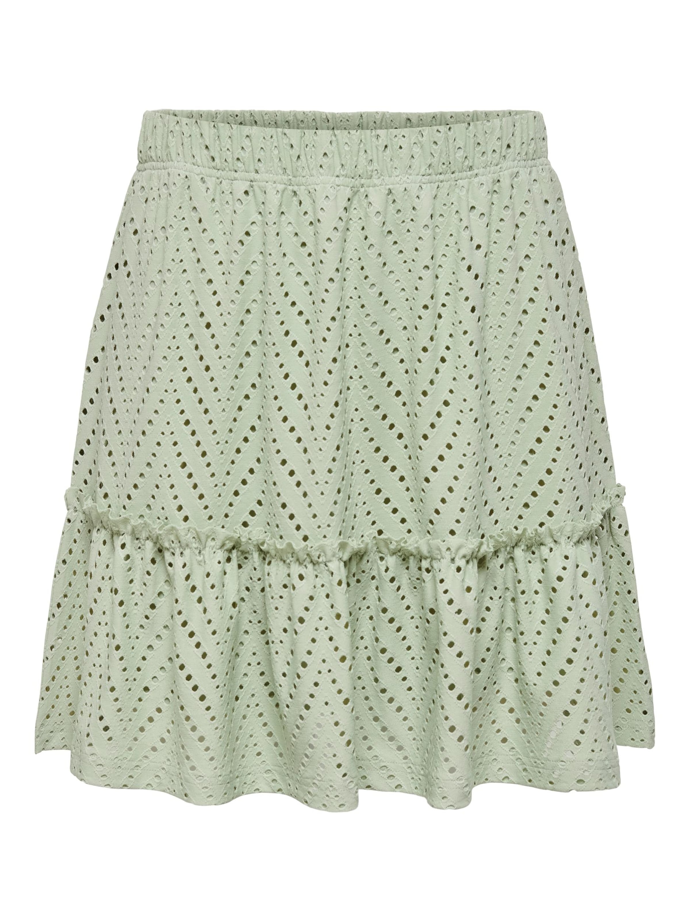 Jupe 'CARLA CATHINKA' JDY en vert : devant