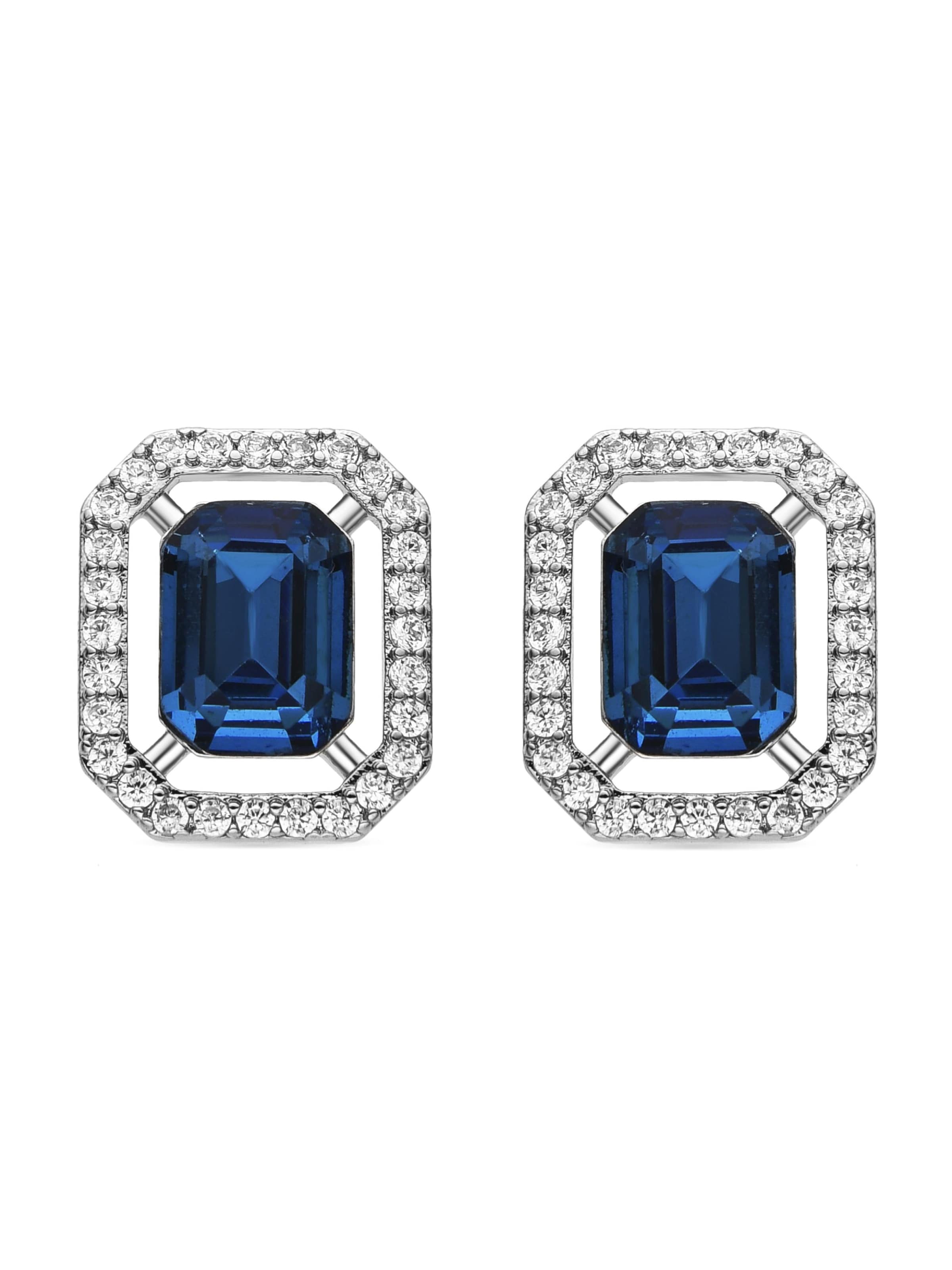 Luxenter - Pendientes 'Surin' en azul: frente