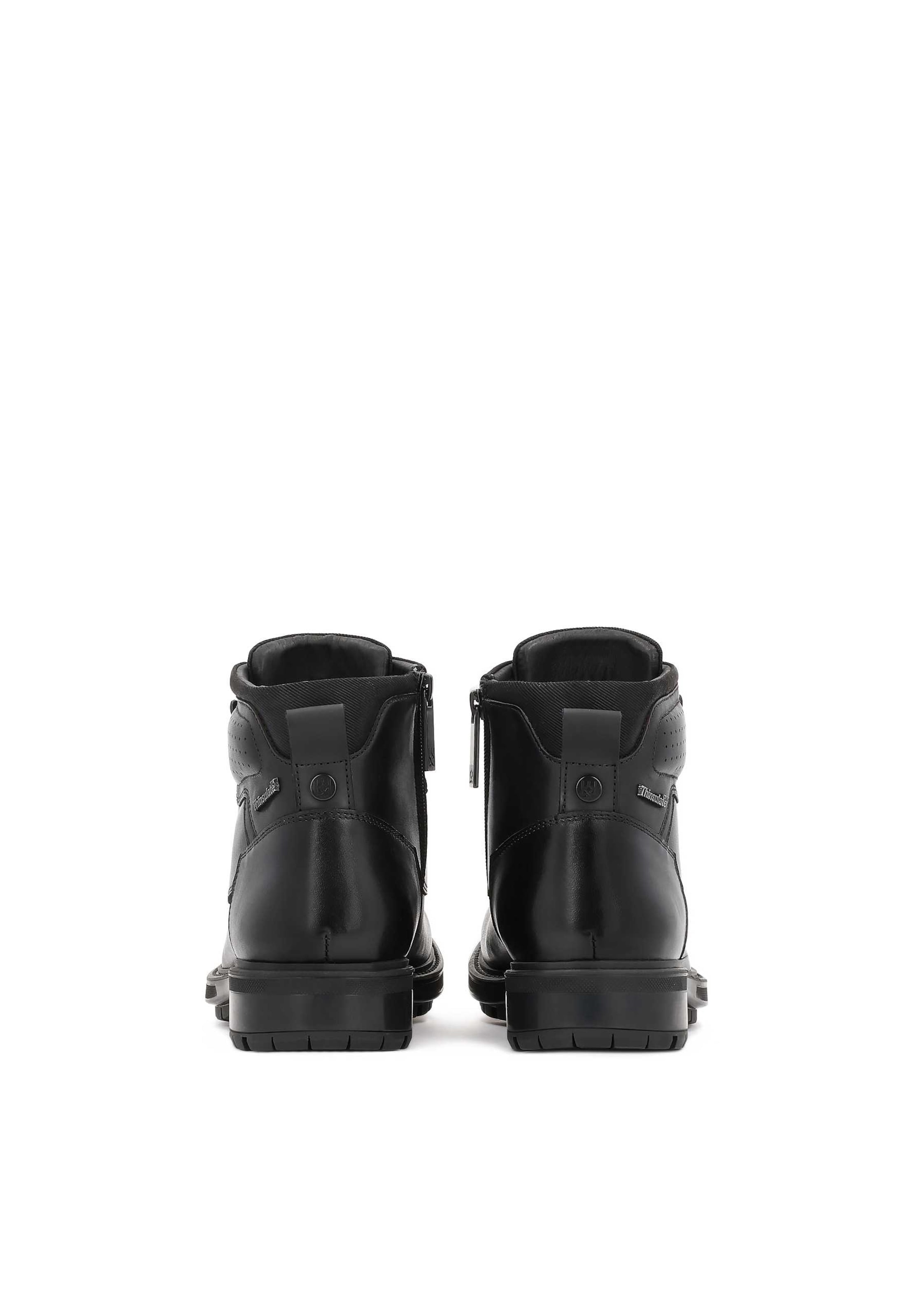 Bottines à lacets Kazar en noir