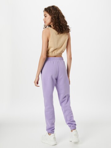 Gina Tricot Tapered Broek in Lila