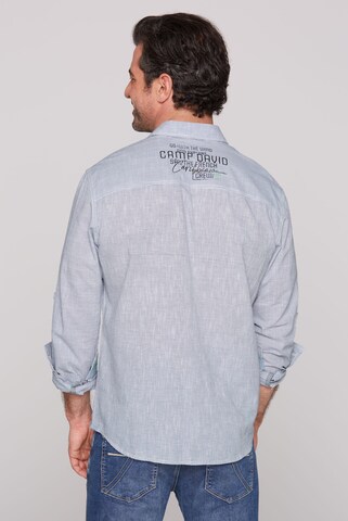 CAMP DAVID Regular fit Button Up Shirt in White