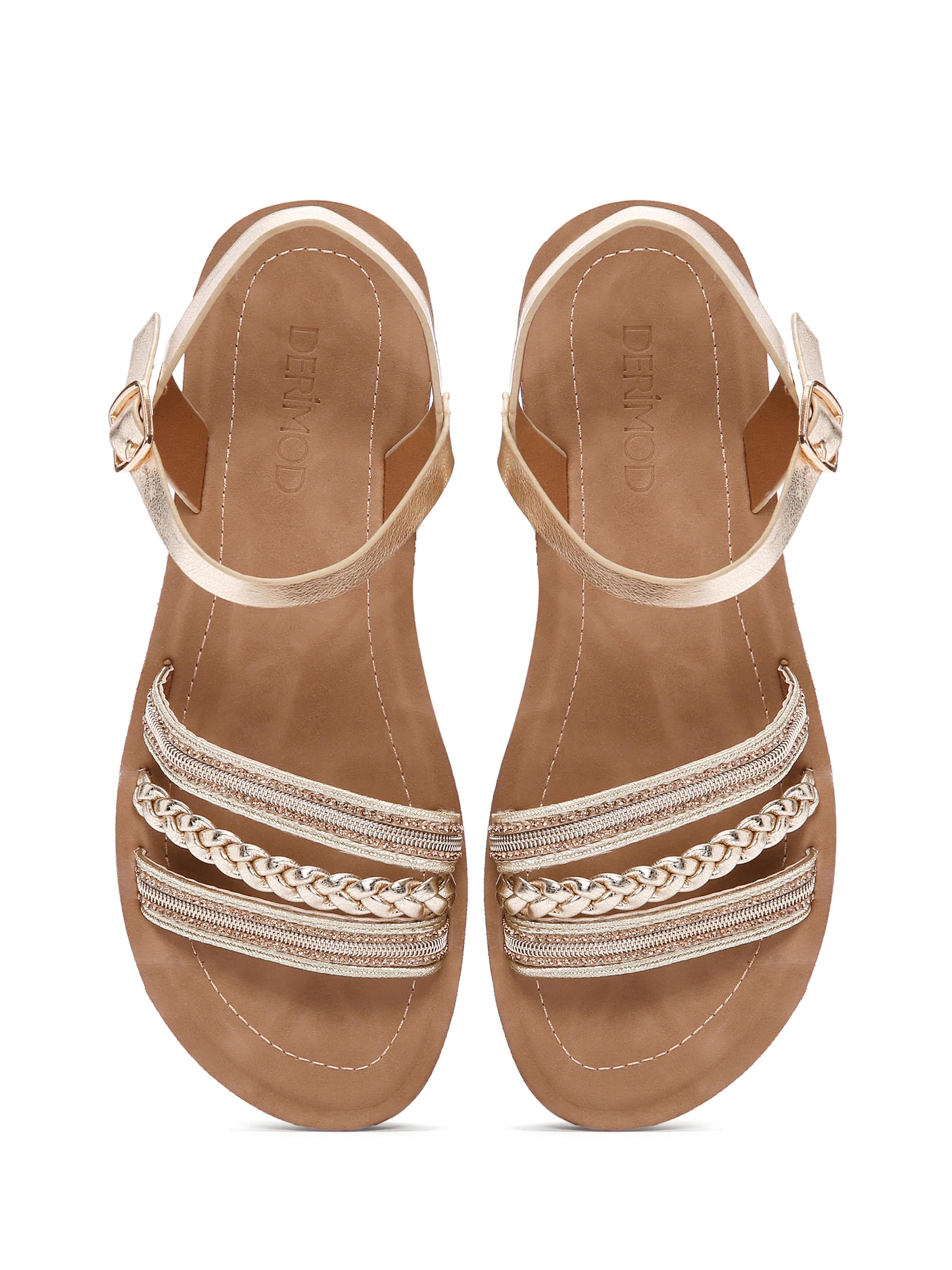 Derimod Sandale in Gold