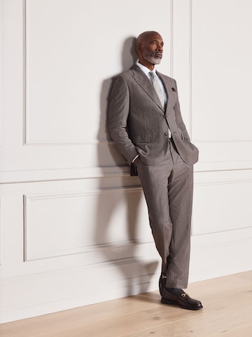 Next Slim Fit Jakke 'Signature' i brun