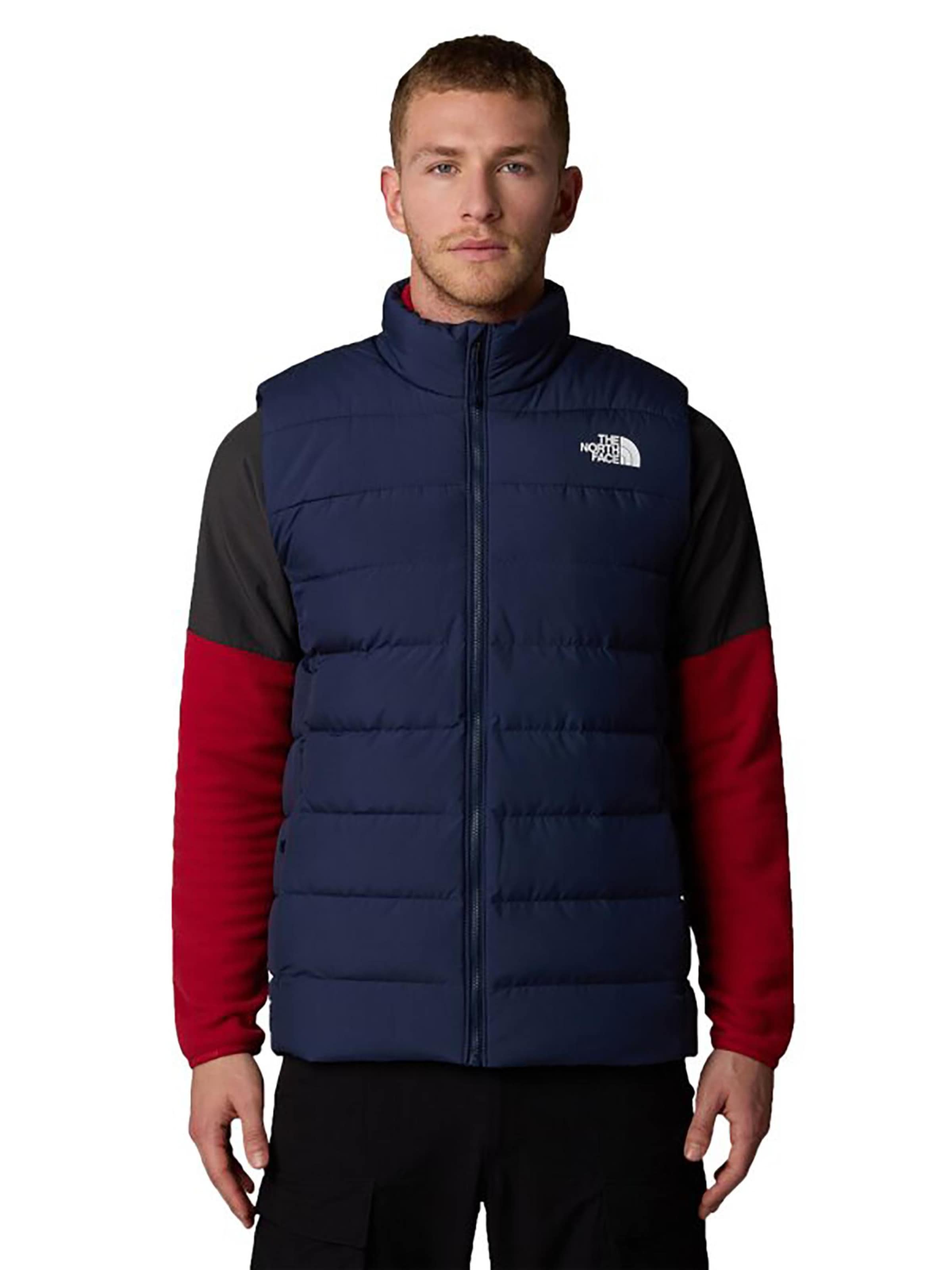 THE NORTH FACE Vest 'Aconcagua 3 summit' in Blue: front