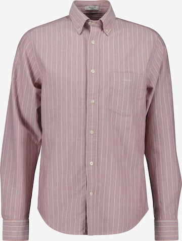 GANT Regular Fit Hemd in Rot: Vorderseite