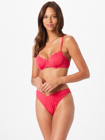 Hunkemöller Bikinibroek in Rood