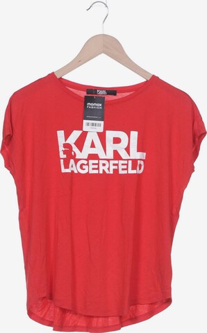 Karl Lagerfeld Top & Shirt in S in Red: front