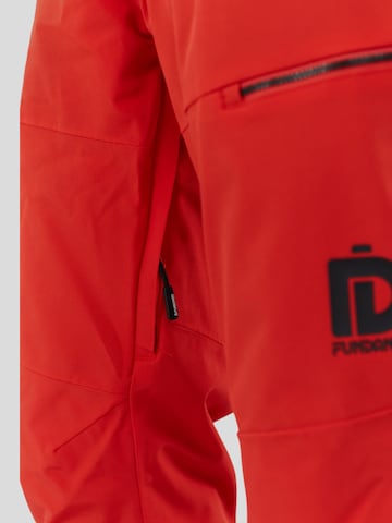 Fundango Regular Lange Skihose 'Teak' in Rot