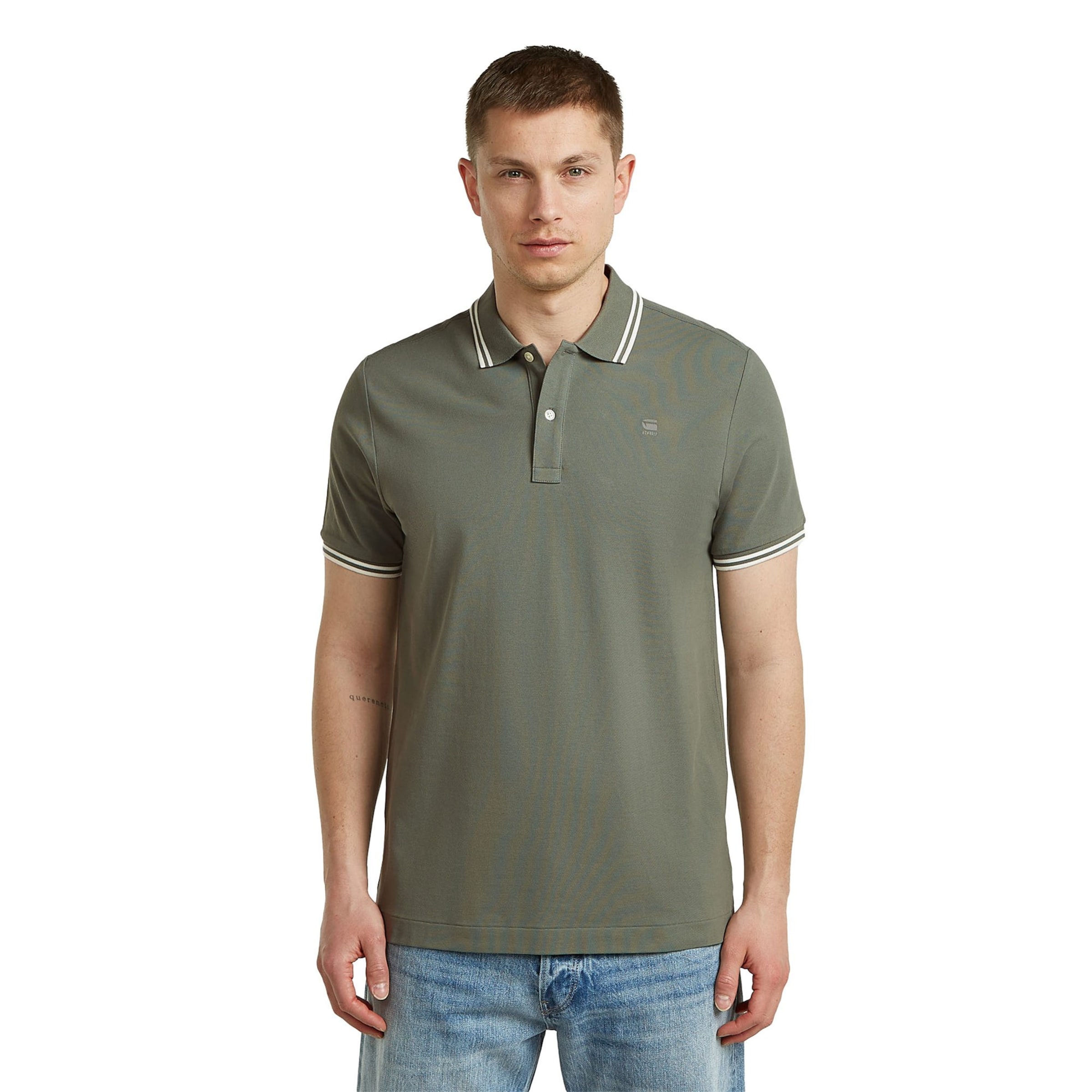 G-STAR Bluser & t-shirts 'Dunda' i grøn: forside