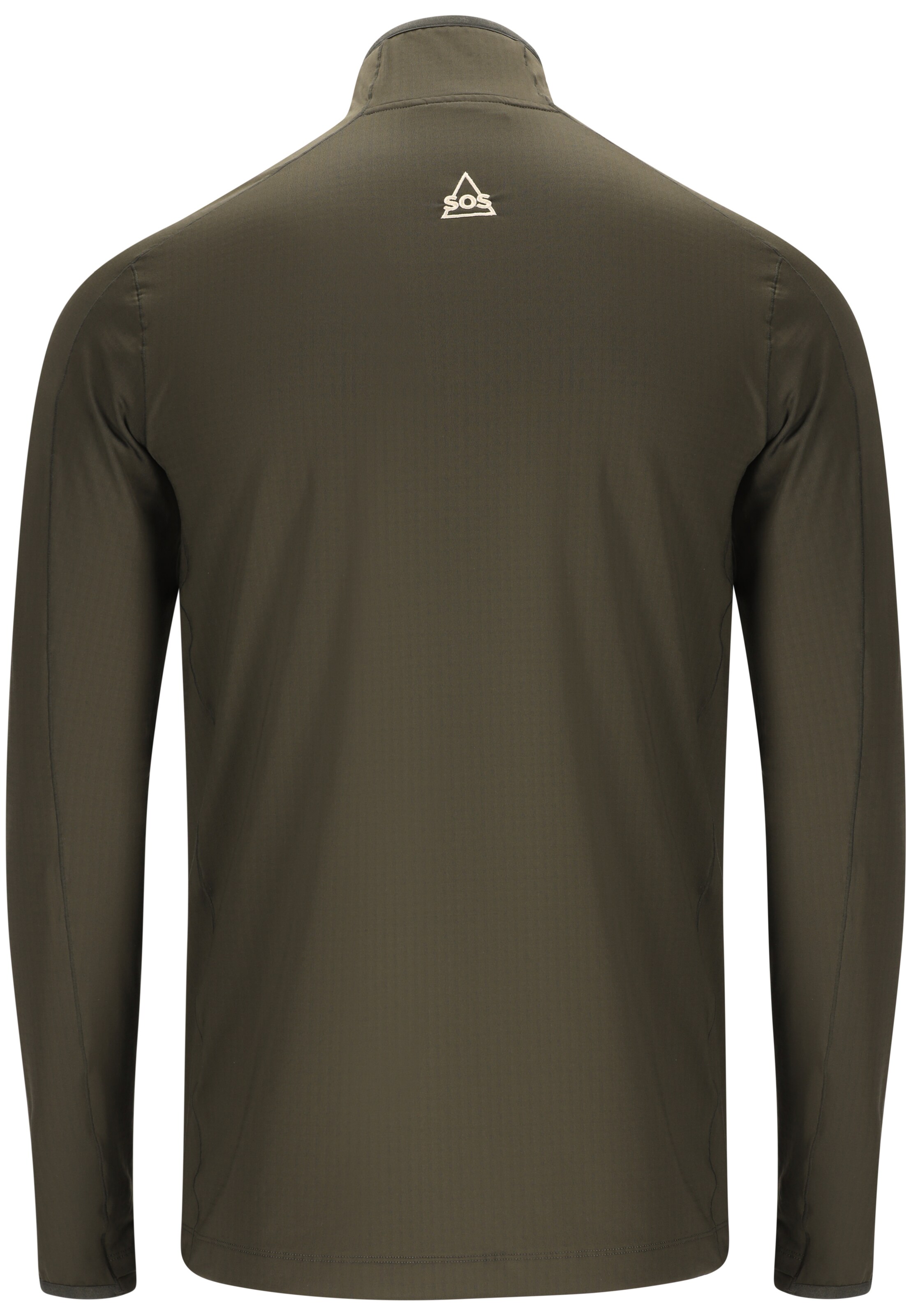 SOS Athletic Sweater in Black