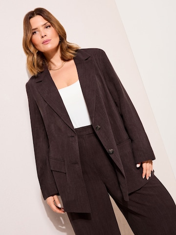 Blazer Friends Like These en marron : devant