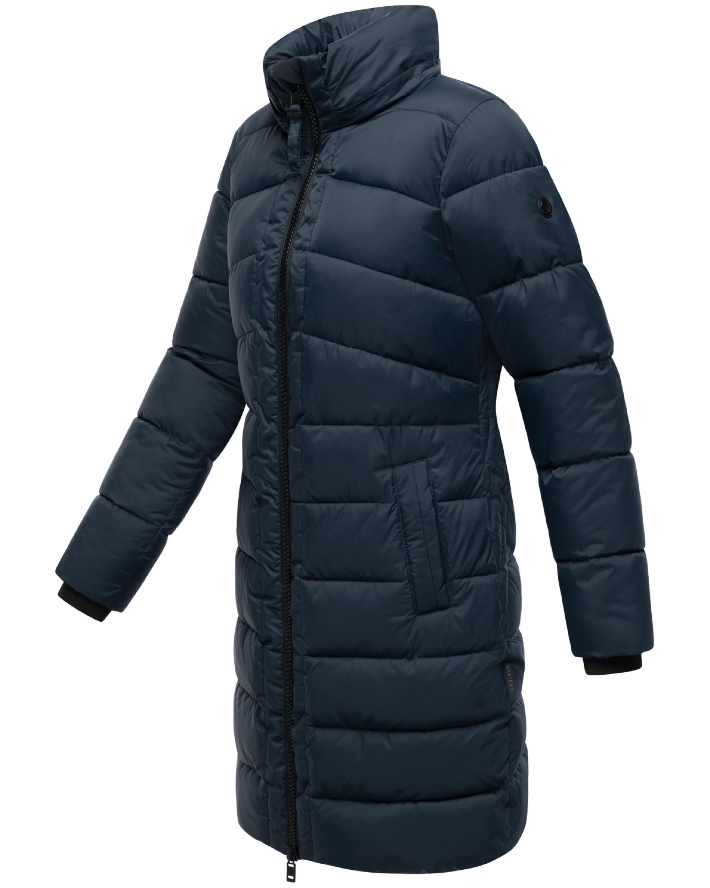 MARIKOO Płaszcz zimowy 'Kaltnäschen 16' w kolorze niebieski