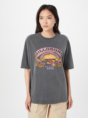 BILLABONG T-Shirt 'RISE AND SHINE' in Grau: Vorderseite