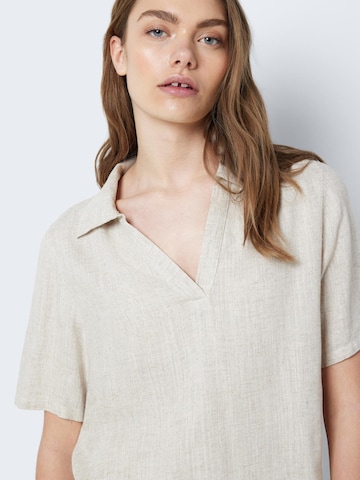 Noisy may Bluse 'LEILANI' in Beige