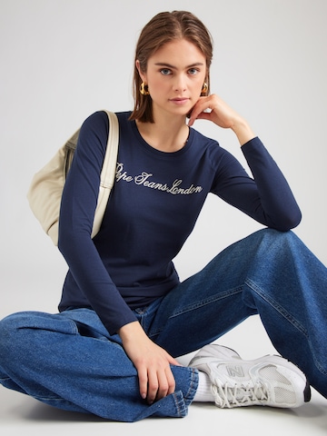 Pepe Jeans Shirt in Blau: Vorderseite