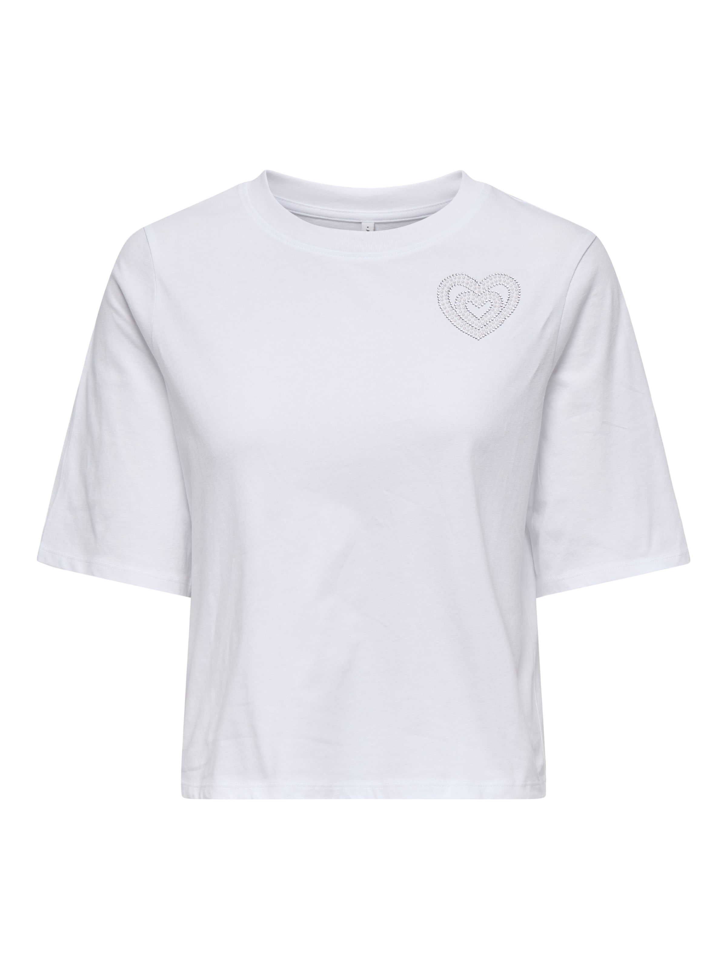 Maglietta 'ONLANTONIA' di ONLY in bianco: frontale