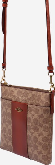 Borsa a tracolla 'colorblock signature kitt' COACH di colore nudo / rosso ruggine, Visualizzazione prodotti