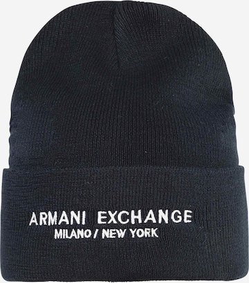 ARMANI EXCHANGE Muts in Blauw: voorkant