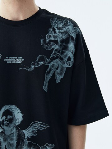 Tricou 'Rochester' de la VAMOS CLO pe negru