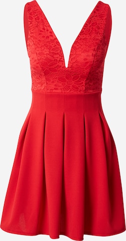 WAL G. Cocktail Dress in Red: front