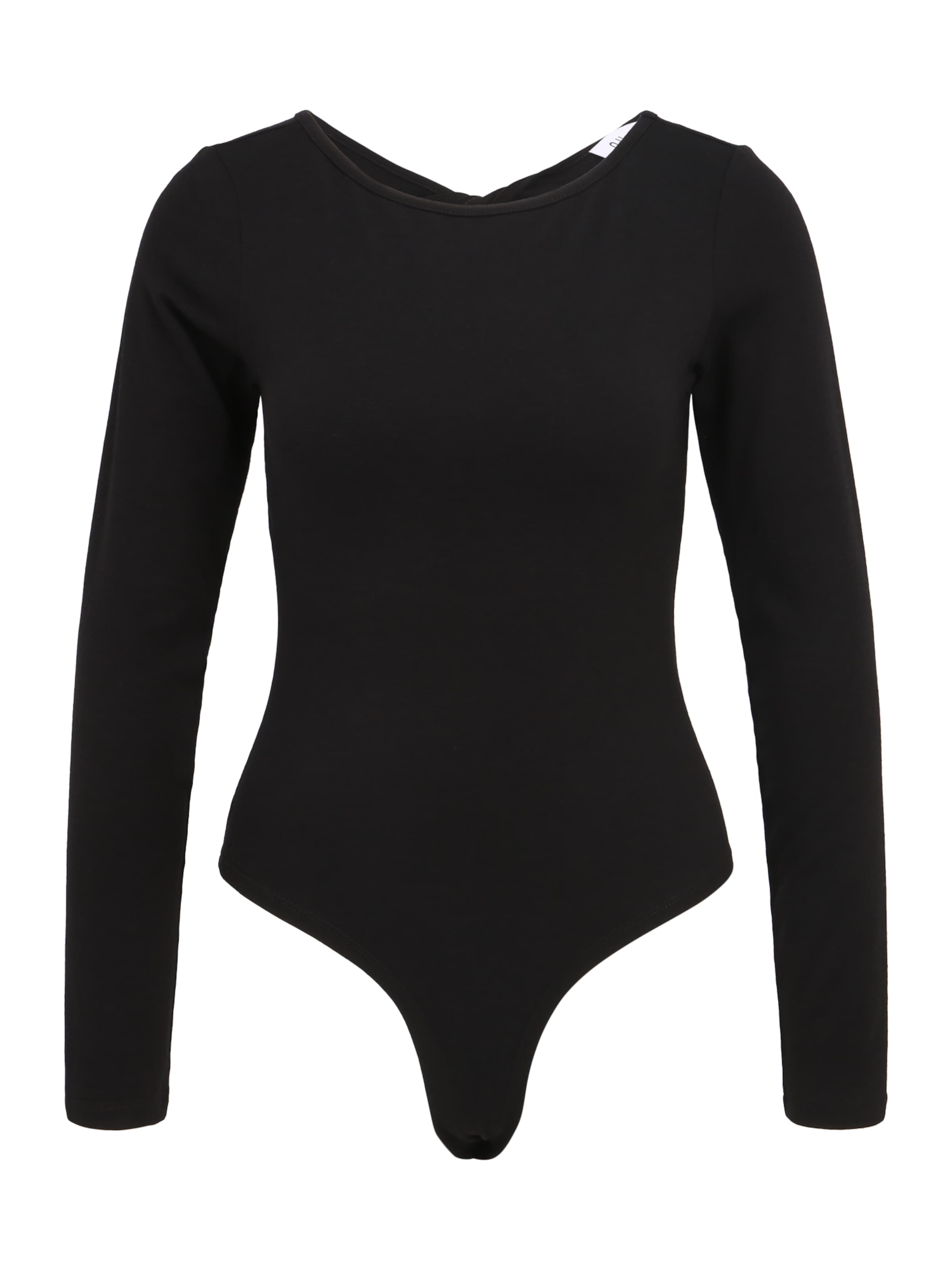 NU-IN T-shirtbody i svart: framsida