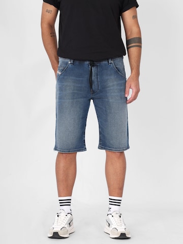 regular Jeans 'D-Krooley-Short Light & Superstretch JoggJeans' di DIESEL in blu