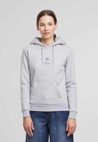 Forvert Sweatshirt 'Santa Rosa' in Grau: Vorderseite