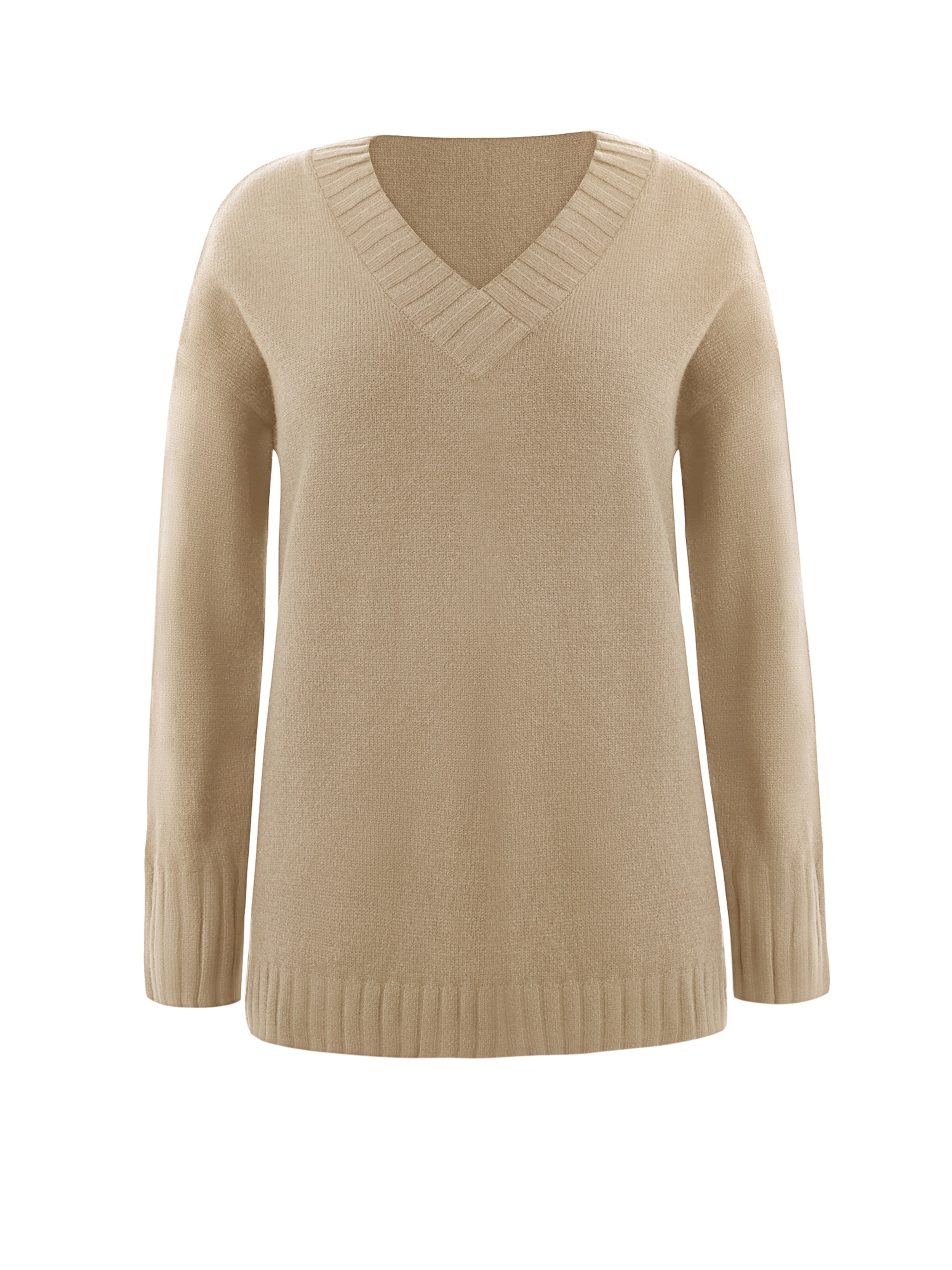 Pull-over Imily Bela en beige : devant