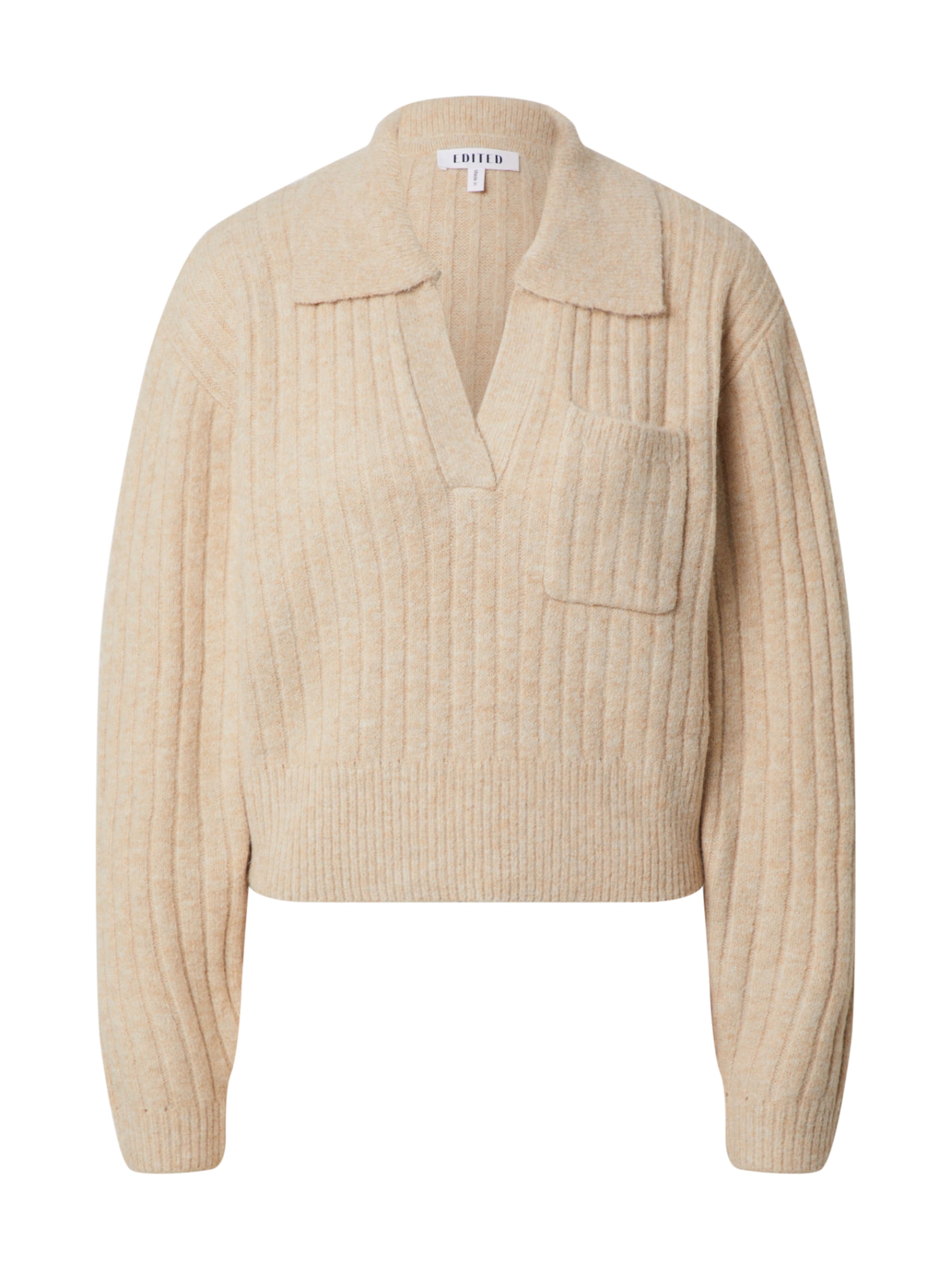 Frauen Pullover & Strick EDITED Pullover 'Marian' in Beige - JB85375 Frauen Pullover & Strick EDITED Pullover 'Marian' in Beige - JB85375
