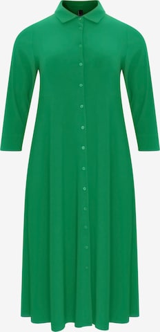 YOEK Shirt dress 'Dolce' in Green: front