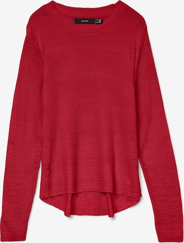 VERO MODA Trui 'VMNuevocharity' in Rood: voorkant