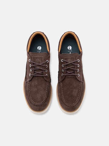 TIMBERLAND Δετό παπούτσι σε καφέ