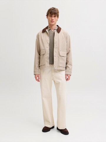 JACK & JONES - Jersey 'JJHILL' en gris