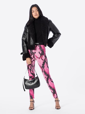 Just Cavalli Skinny Leggings in Pink